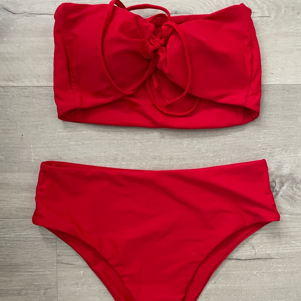Red bikini